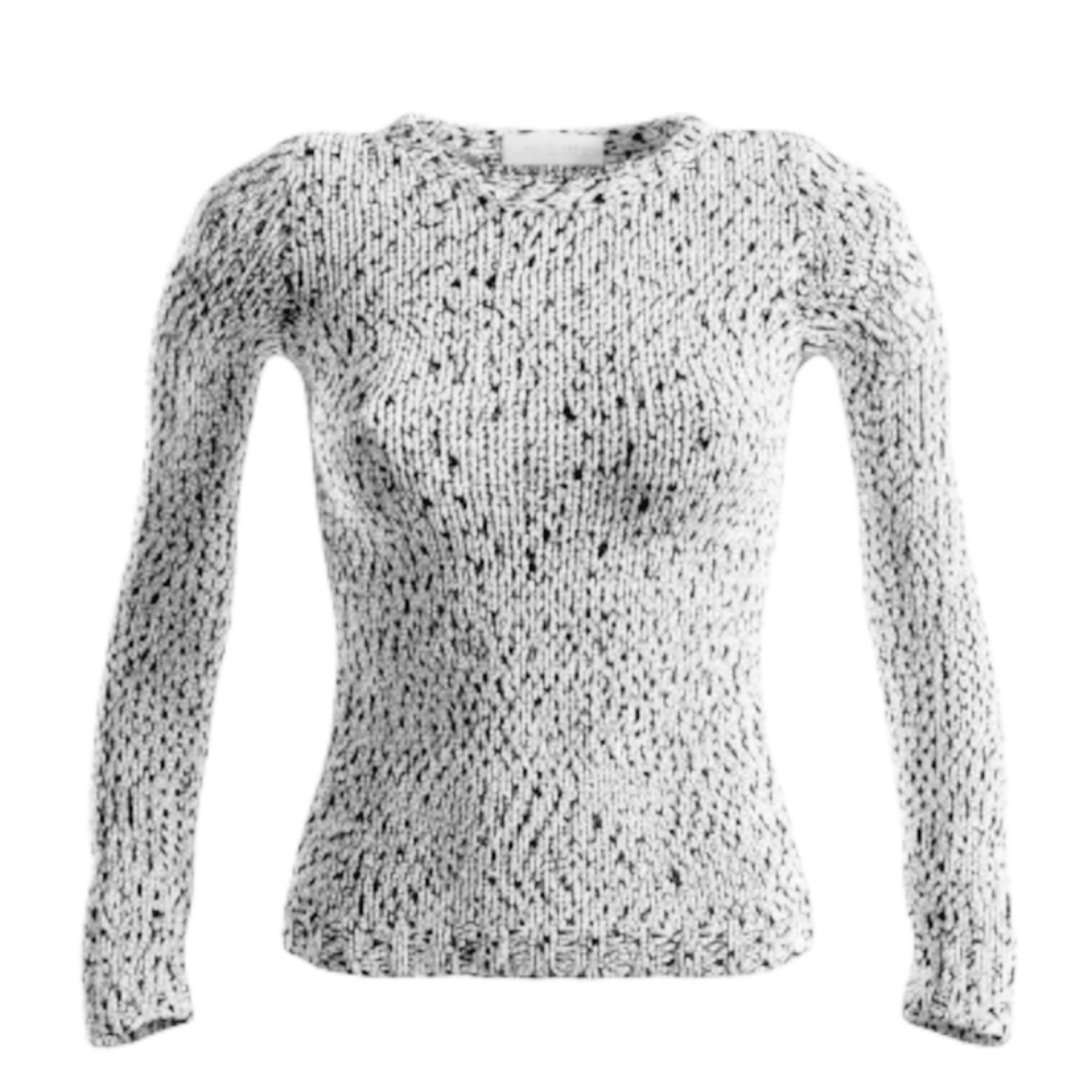 A.L.C Elegant White and Black Women's Top